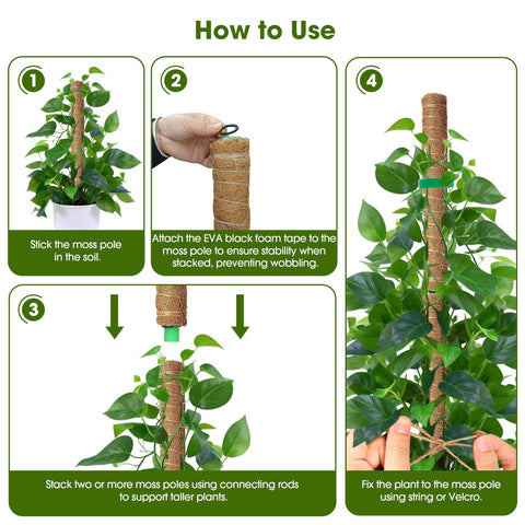 MAXDORIA compatible with velcro straps for training climbing plants.