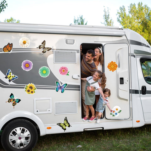 MAXDUCK spring magnets detailed flower design adds color and charm to any metal surface.