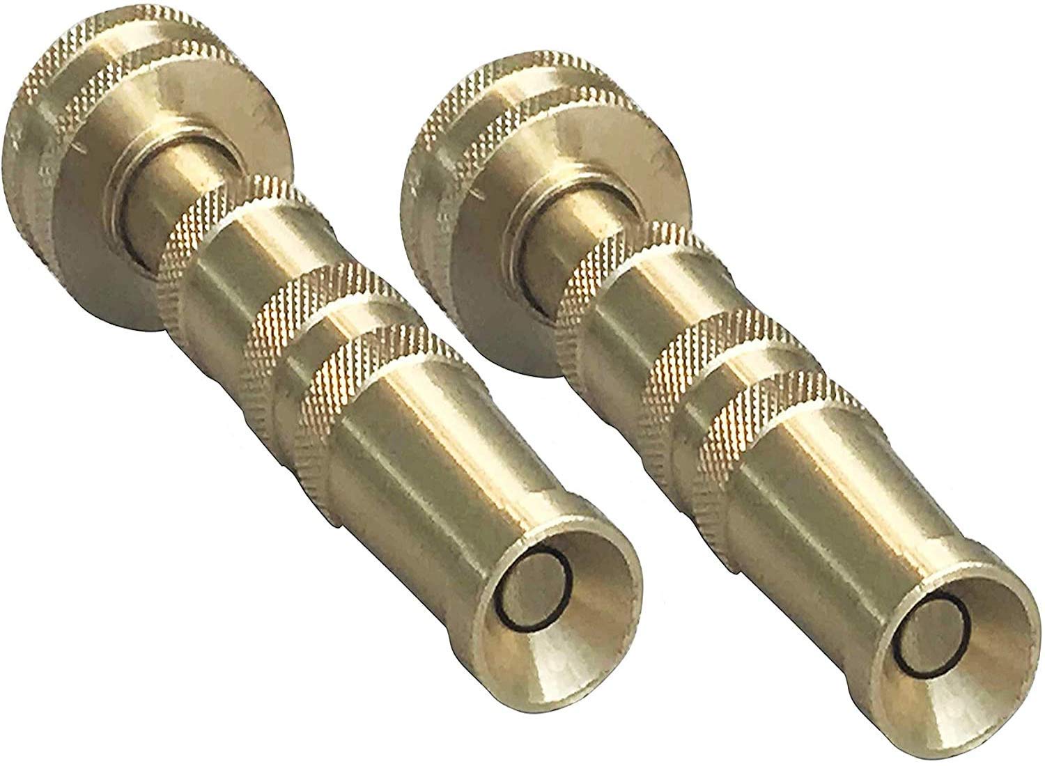 MAXFLO high-pressure hose nozzle two-pack in action for versatile watering.