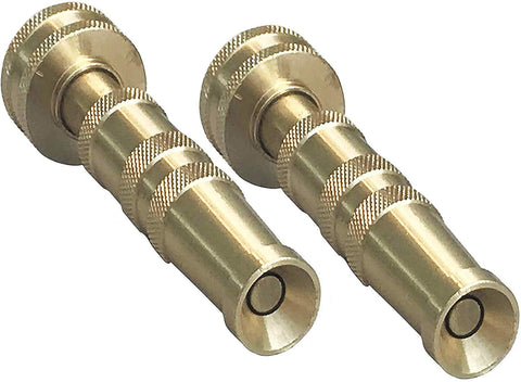 MAXFLO high-pressure hose nozzle two-pack in action for versatile watering.
