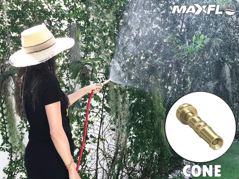 MAXFLO heavy-duty nozzle built to withstand frequent garden use with reliable performance.