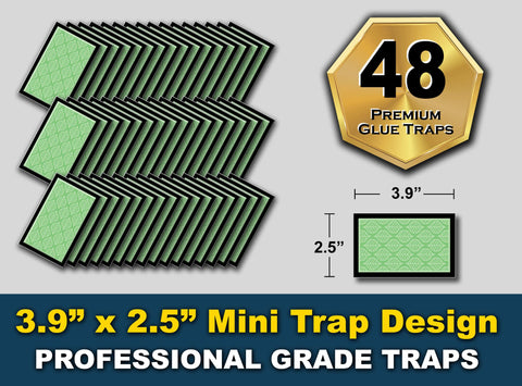 Boxed MaxGuard traps demonstrate pre-baited setup and long-lasting pest monitoring.