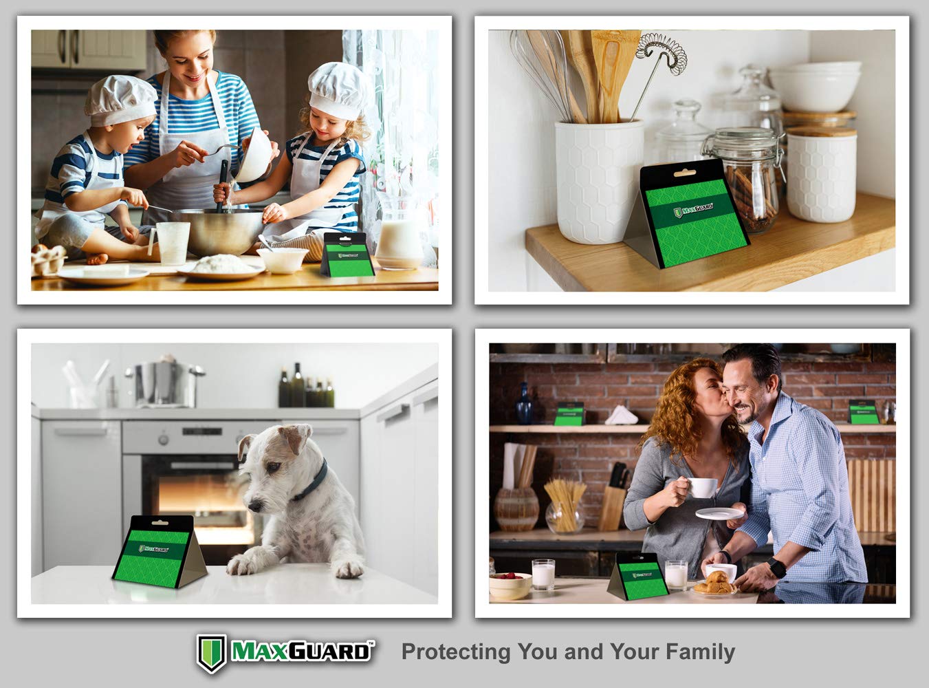 MaxGuard box includes four traps for ongoing pantry protection