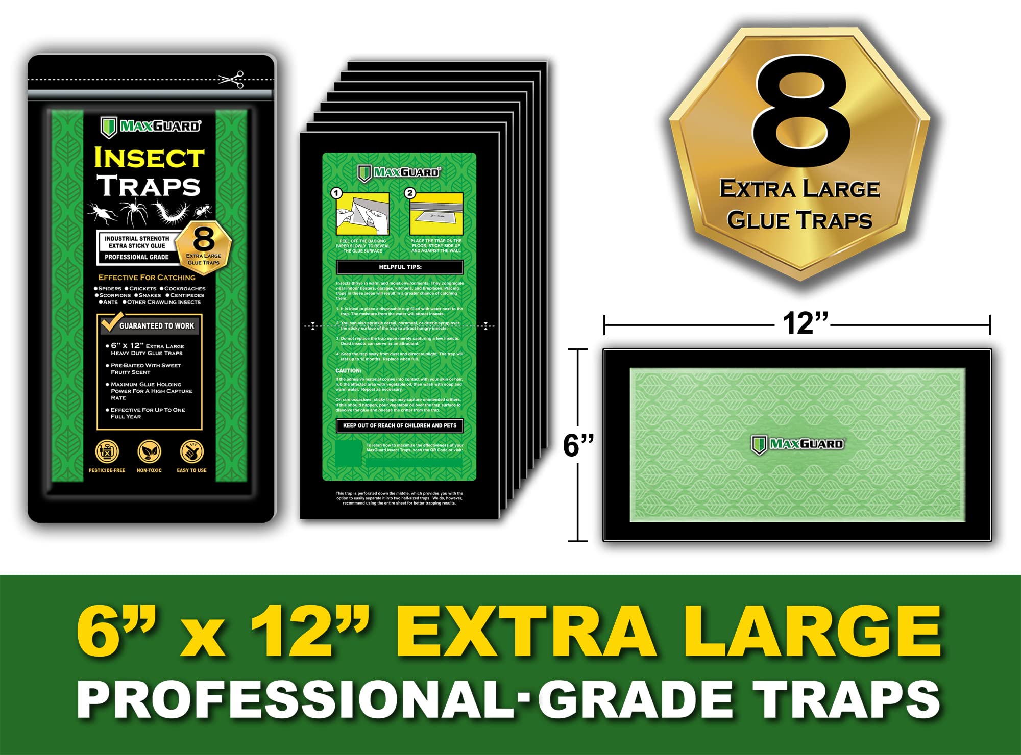 MaxGuard traps installed on a wall demonstrate discreet pest control.
