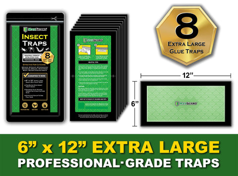 MaxGuard traps installed on a wall demonstrate discreet pest control.
