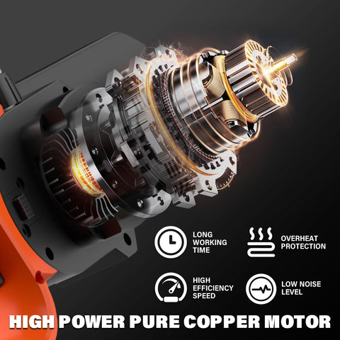 MAXLANDER auto-chain oiler system reduces friction for smoother cuts.