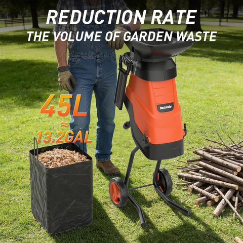 MAXLANDER branch capacity range from 0.9 to 1.8 inches for versatile debris