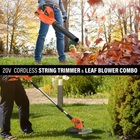 MAXLANDER weed wacker edger conversion enables clean lines along lawn edges