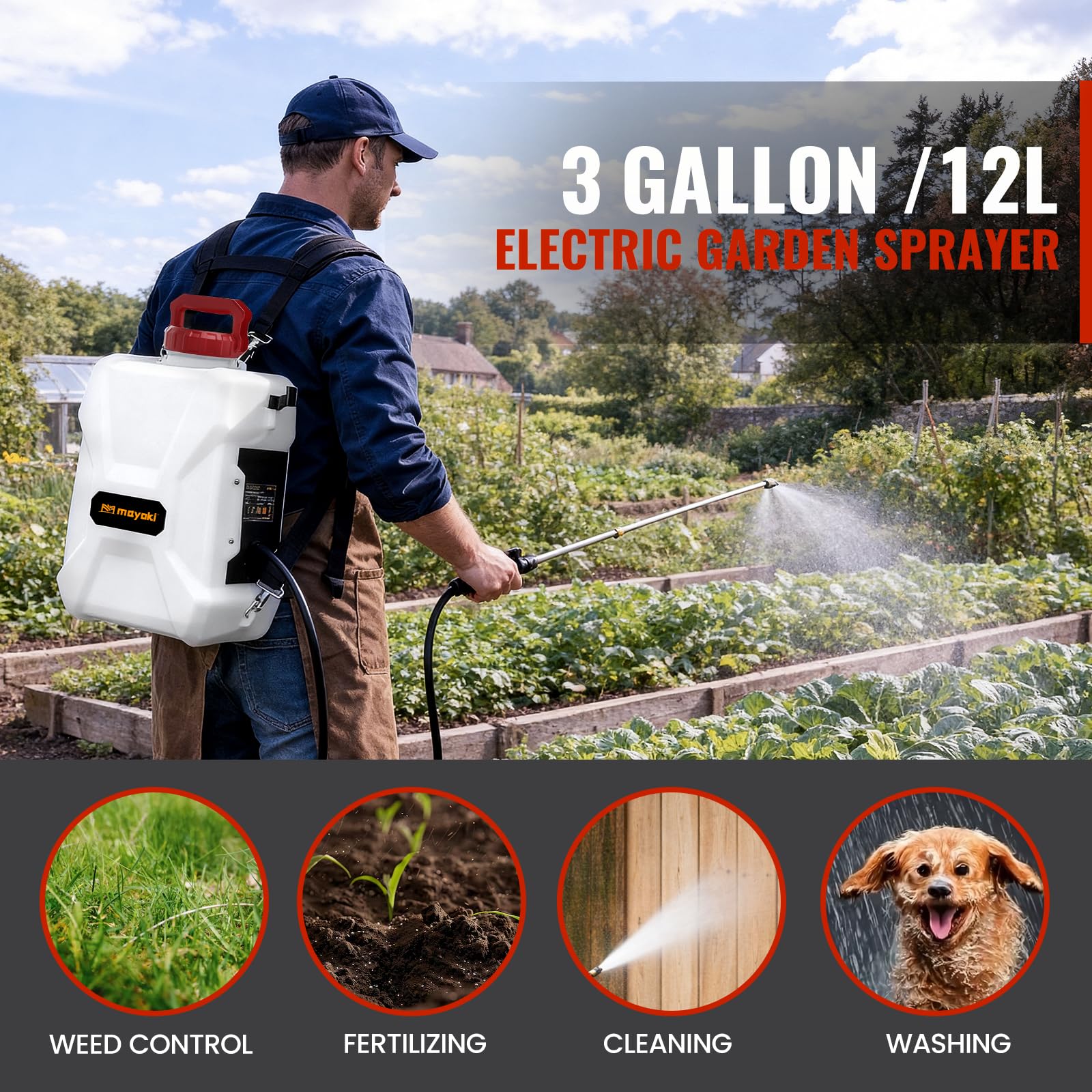 MaxMore low voltage protection helps conserve battery life during operation.
