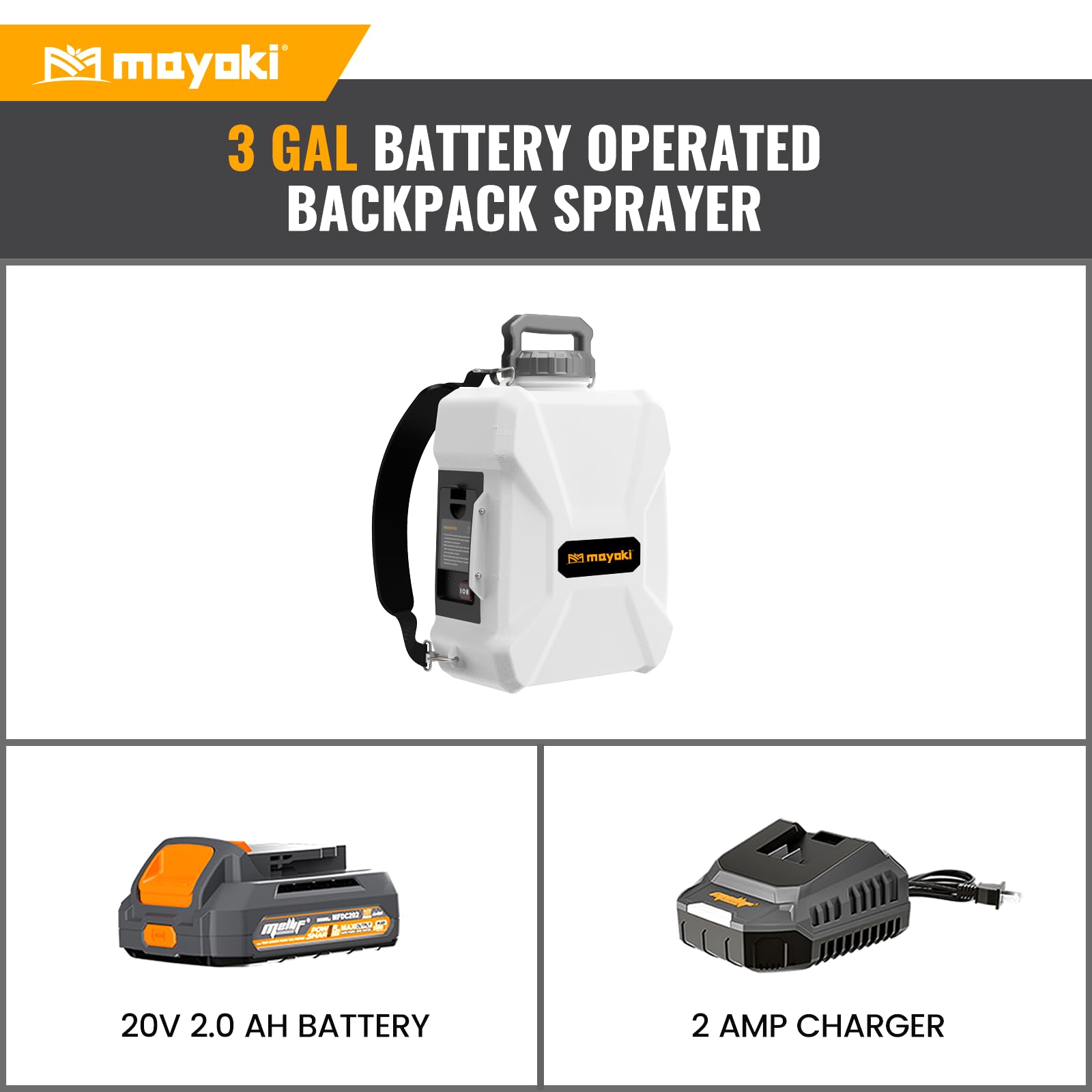 MaxMore DeWalt 20V Max battery kit enabling portable spraying