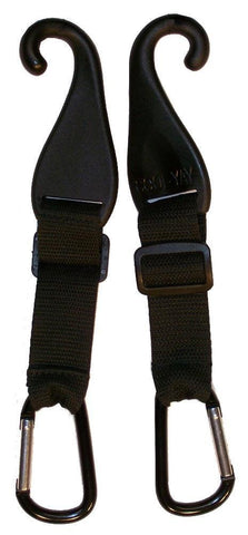 MAXOPS CJ Fence Hooks with aluminum carabiner for fast attachment