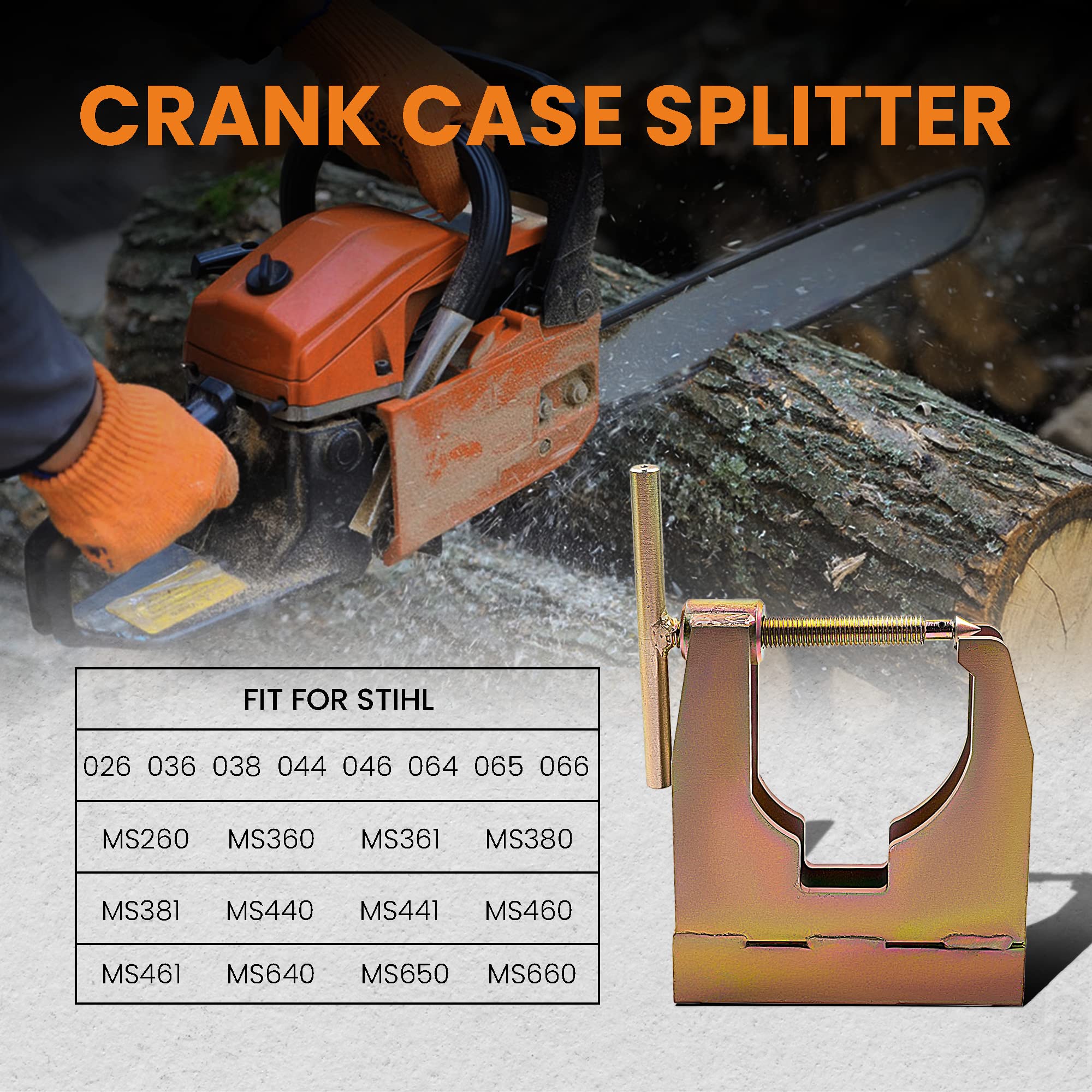 MaXpeedingrods crankcase splitter for STIHL fit improves disassembly precision.