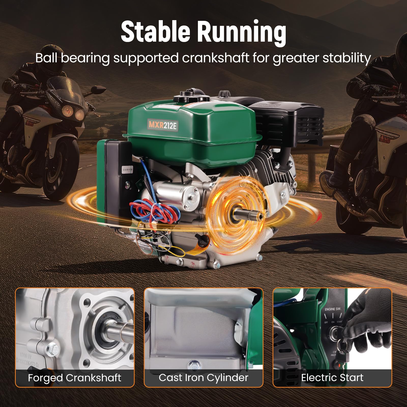 maXpeedingrods go-kart compatibility for on-demand power and fun.