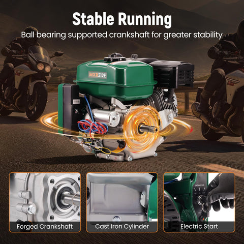 maXpeedingrods go-kart compatibility for on-demand power and fun.
