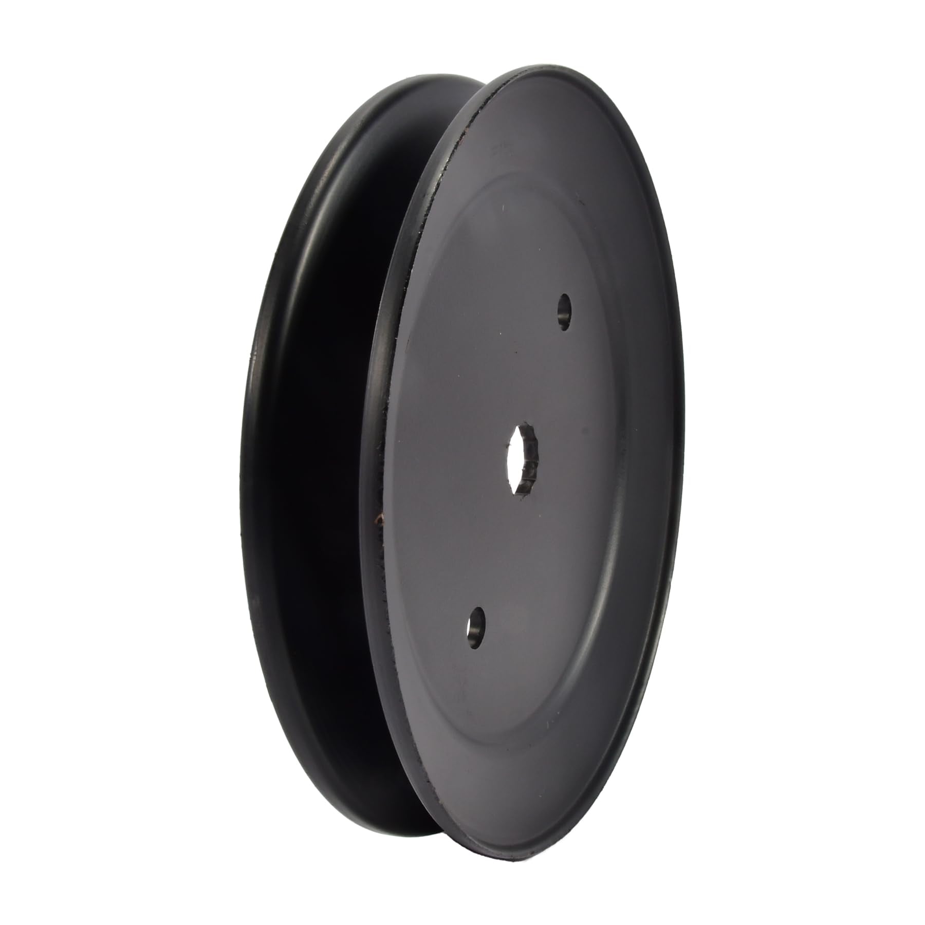 Close-up view of the 332516B pulley, showing precise bore and spline fit for secure installation.