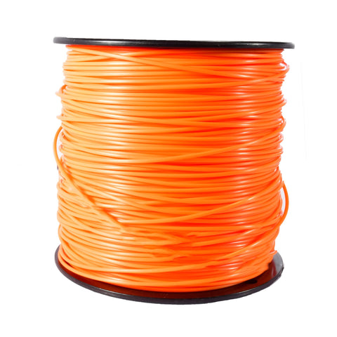 MaxPower 333695 trimmer line spool close-up highlighting durable nylon construction