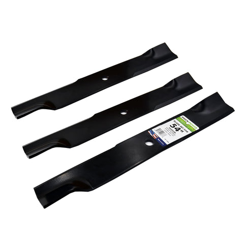 Powder coating protects blades until first cut reveals sharp edge