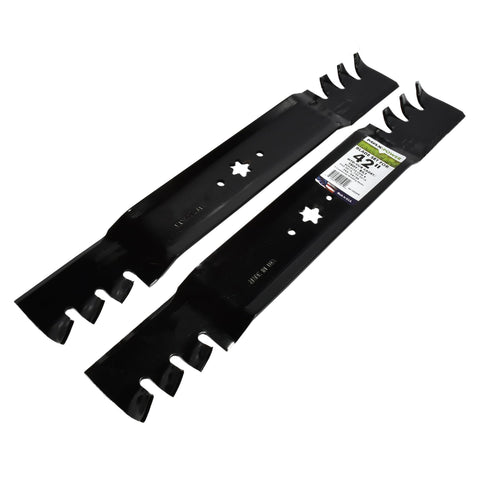 Center hole is a 6-point star for secure mounting.