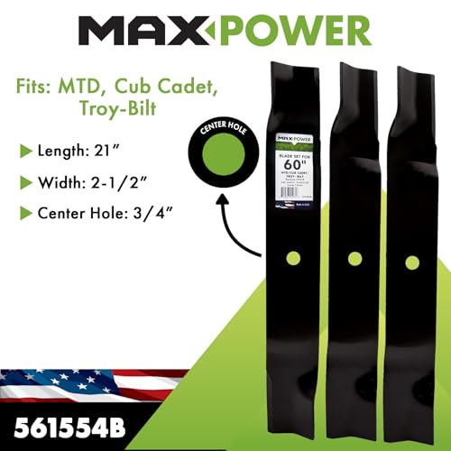 Close-up view of MaxPower blade edge with precision sharpened edge