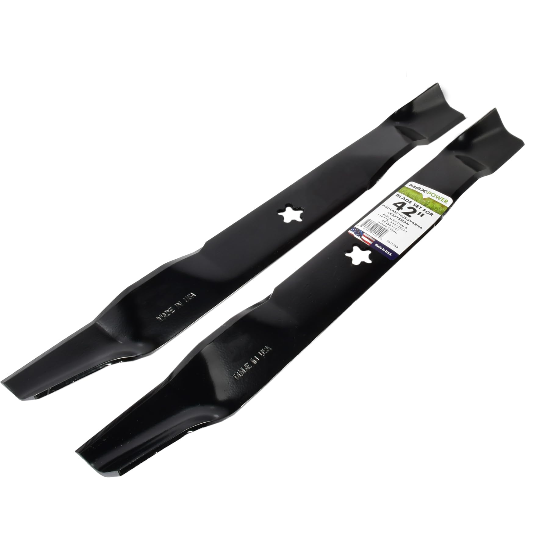 3-N-1 style design of MaxPower 561742B blades