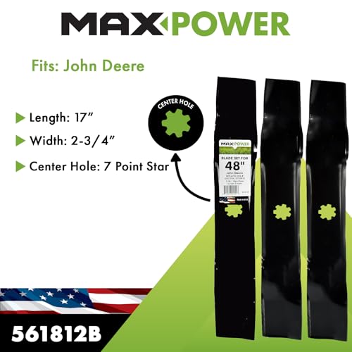 MaxPower 561812B side view showing 7-point star hole for secure attachment.