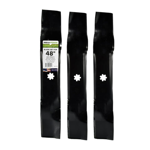 MaxPower 561812B blade set front view for balanced cutting.