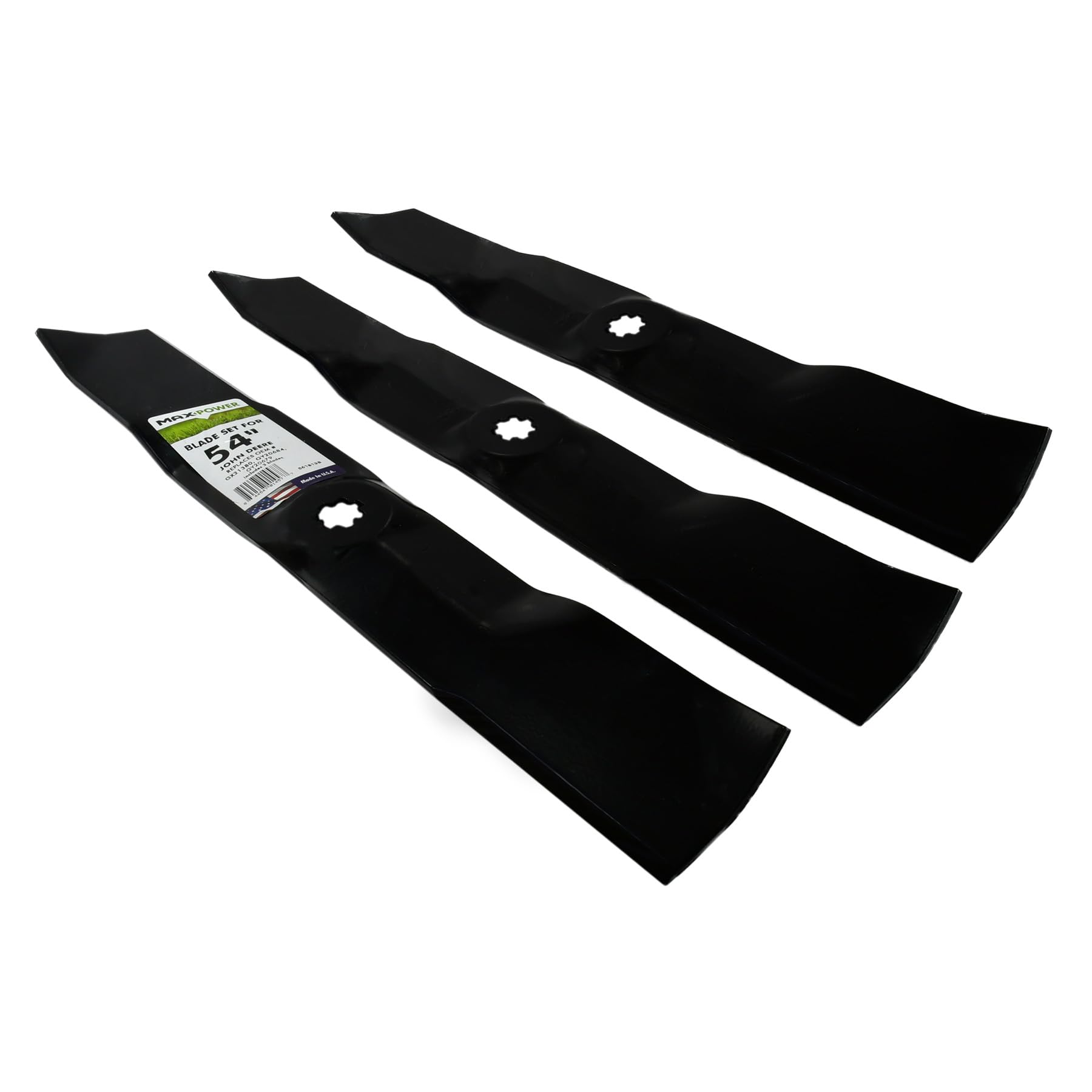 Factory sharpening on MaxPower blades for a precise cutting edge
