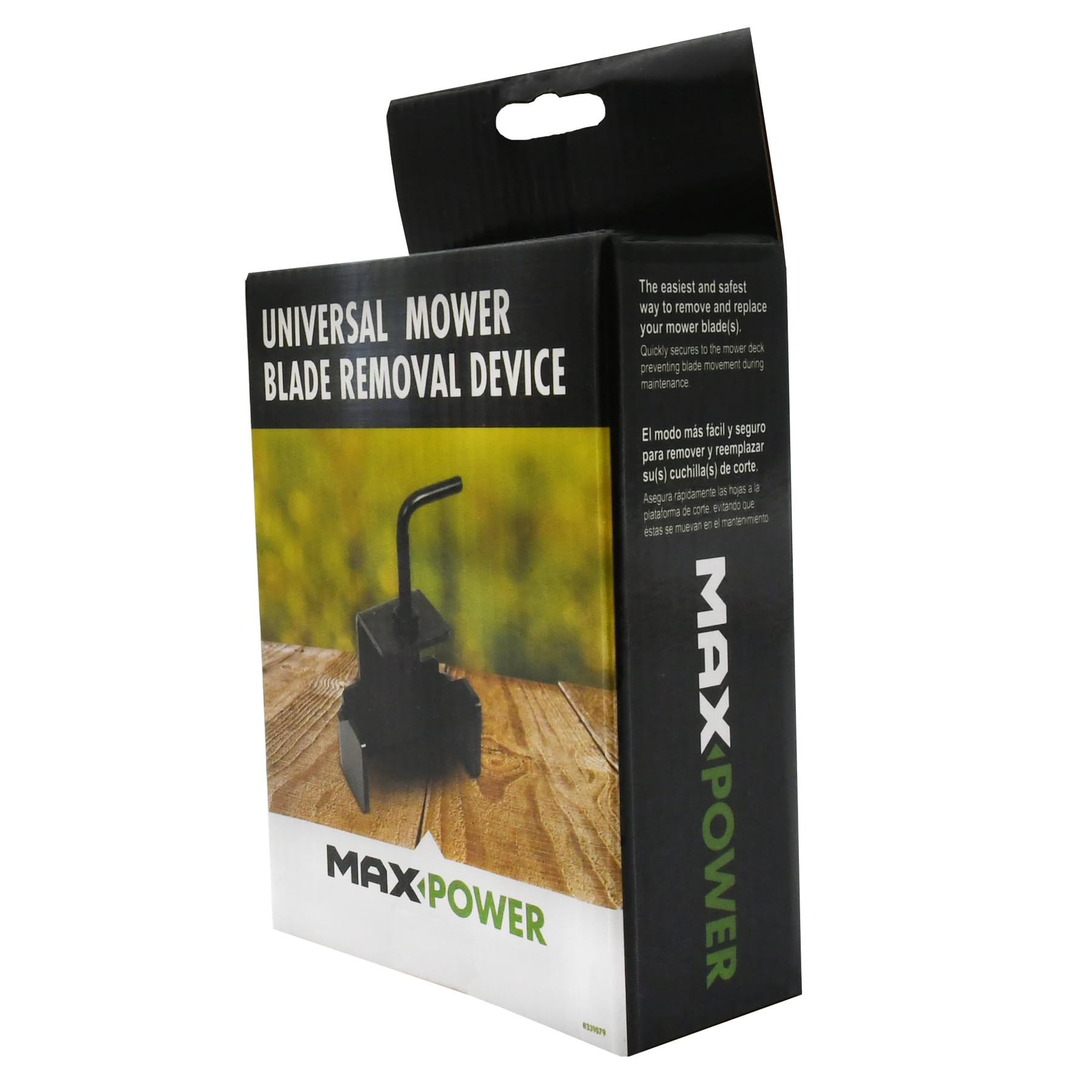 MaxPower tool featuring ergonomic grip for comfortable blade changes