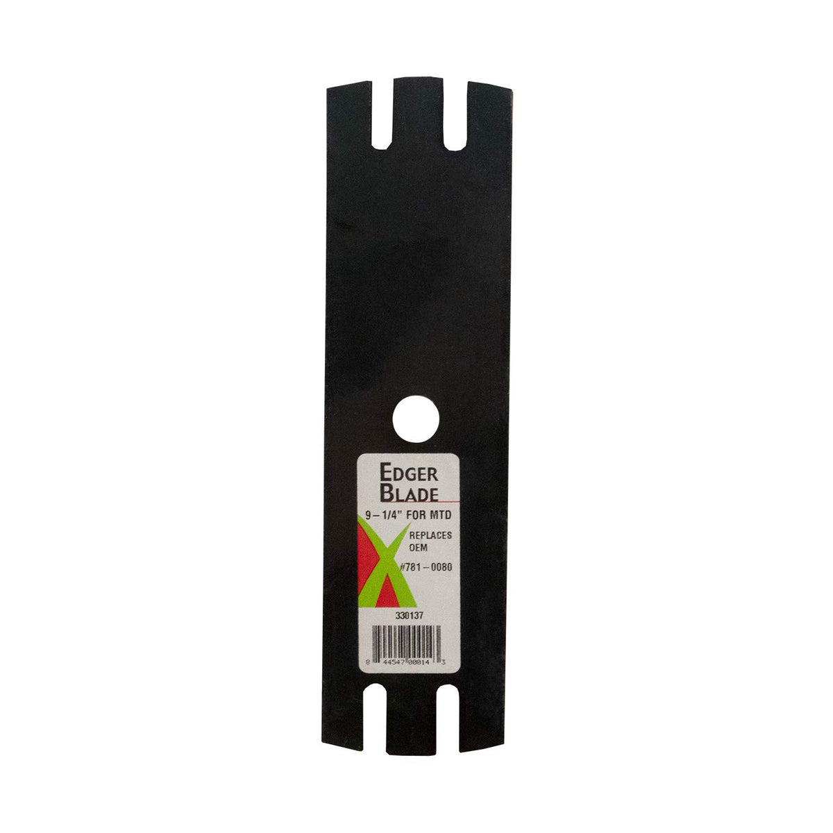 Maxpower edger blade 9-1-4 inch close-up showing sharp edge for clean lines