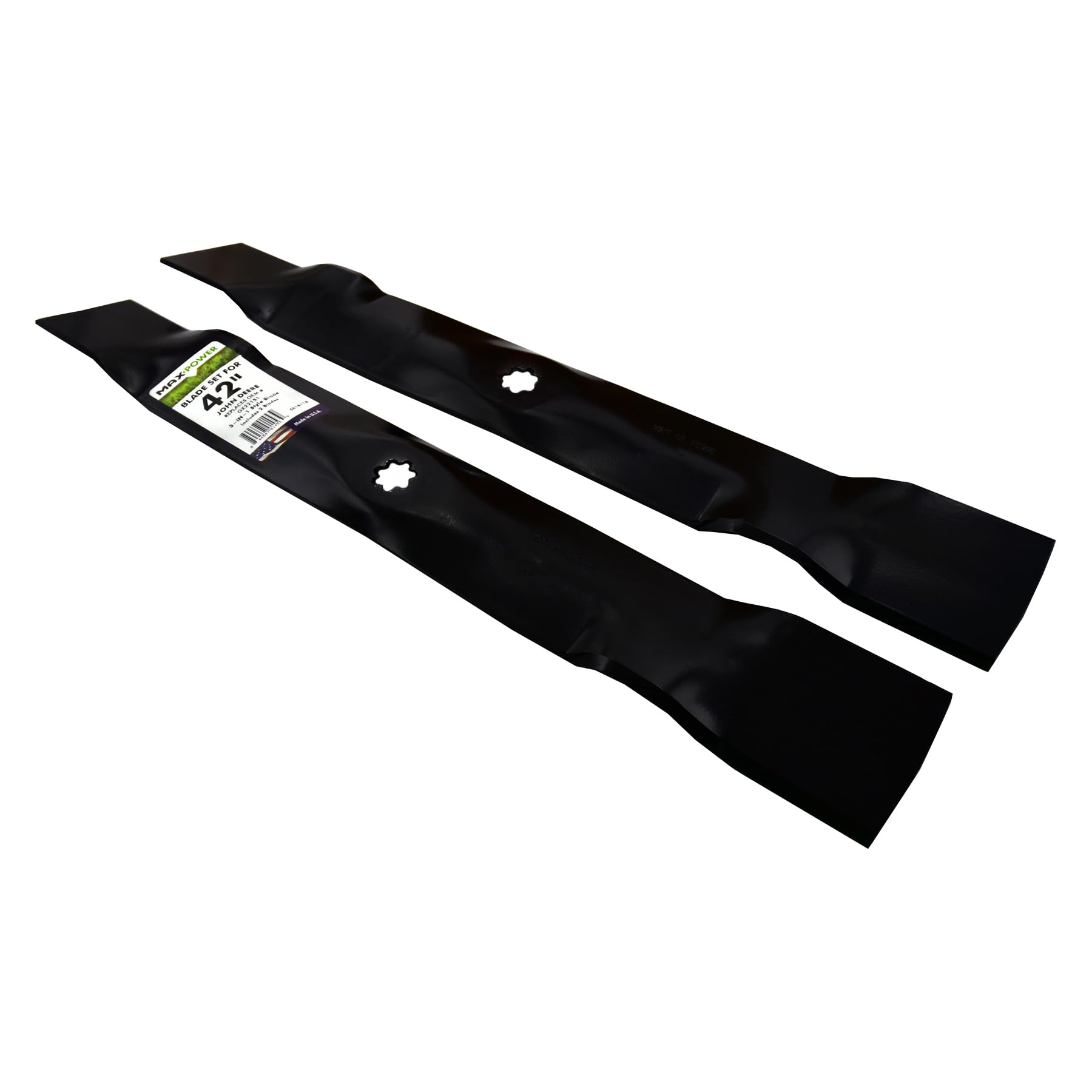 Maxpower John Deere-compatible blades enable quick replacement