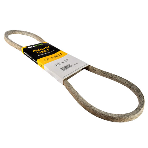 Close-up of DuPont Kevlar cords within a MaxPower belt for added strength