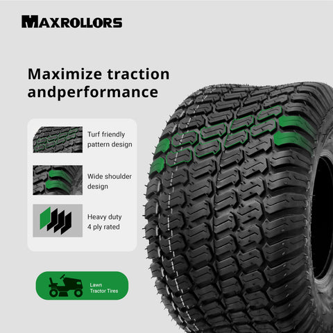 MAXROLLORS tubeless construction illustrates easy mounting on a wheel