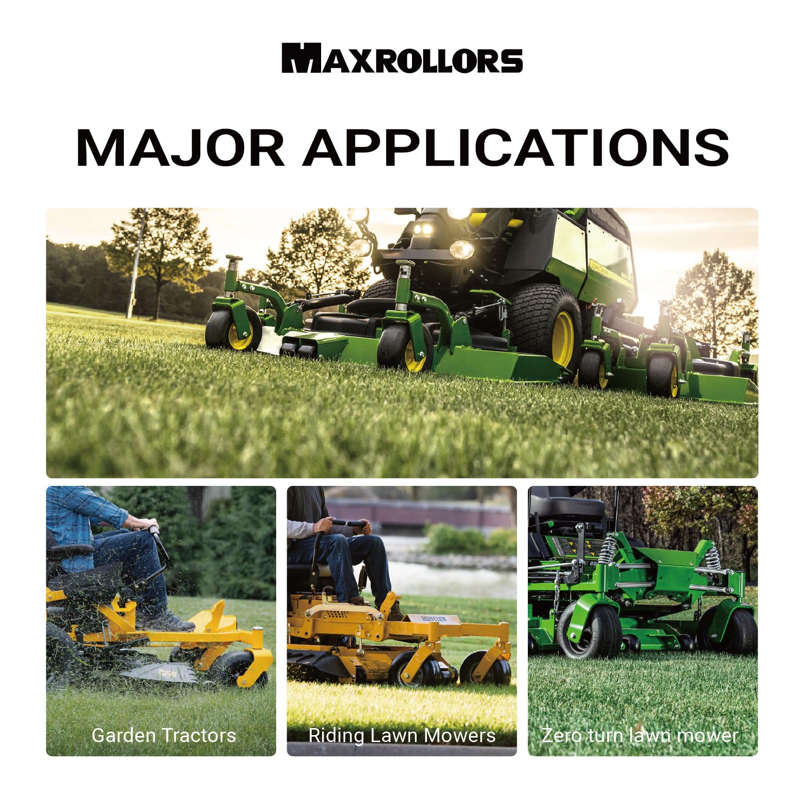 MAXROLLORS 4-ply construction emphasizes durability for everyday yard tasks.