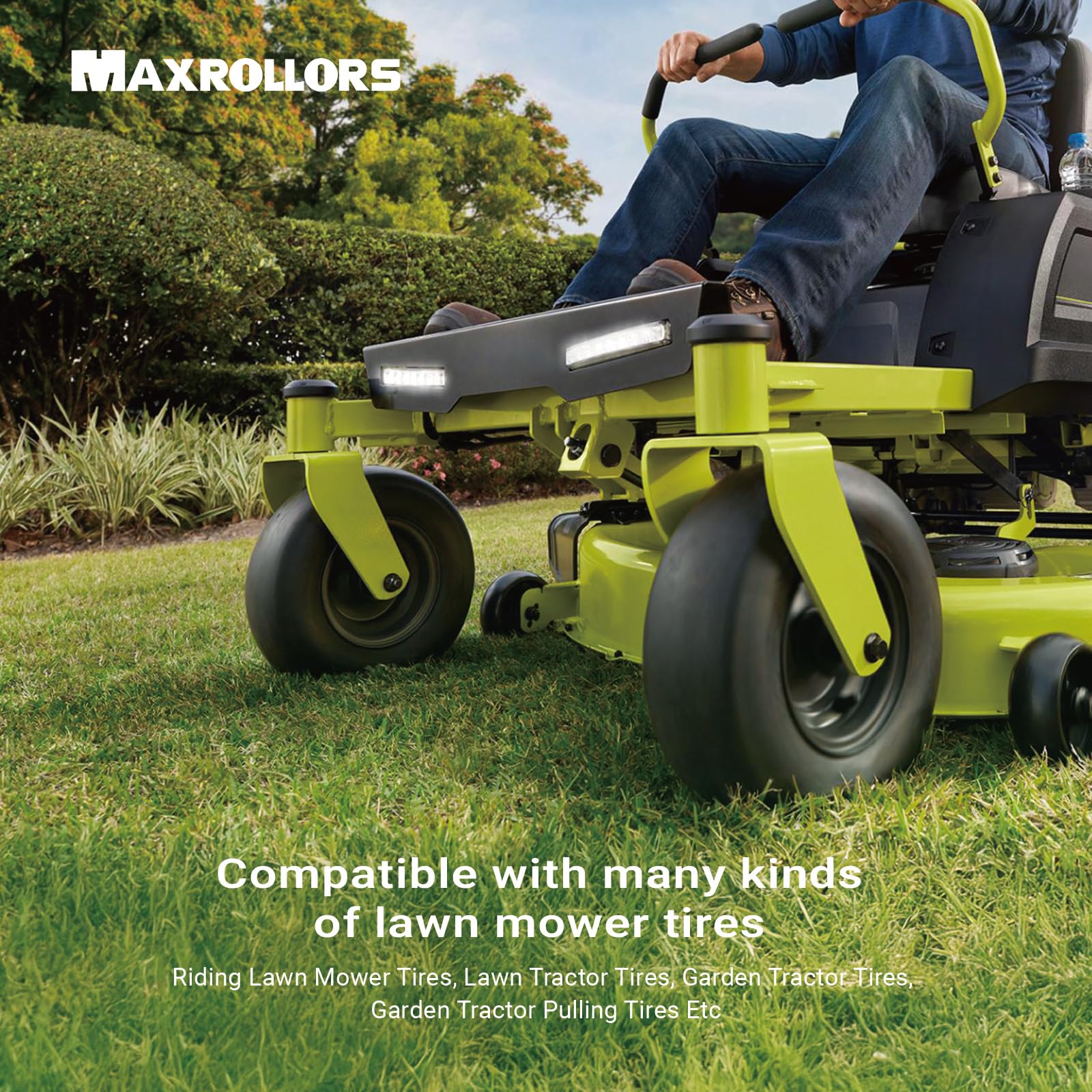 MAXROLLORS tubeless durability close-up highlights wear resistance and longevity