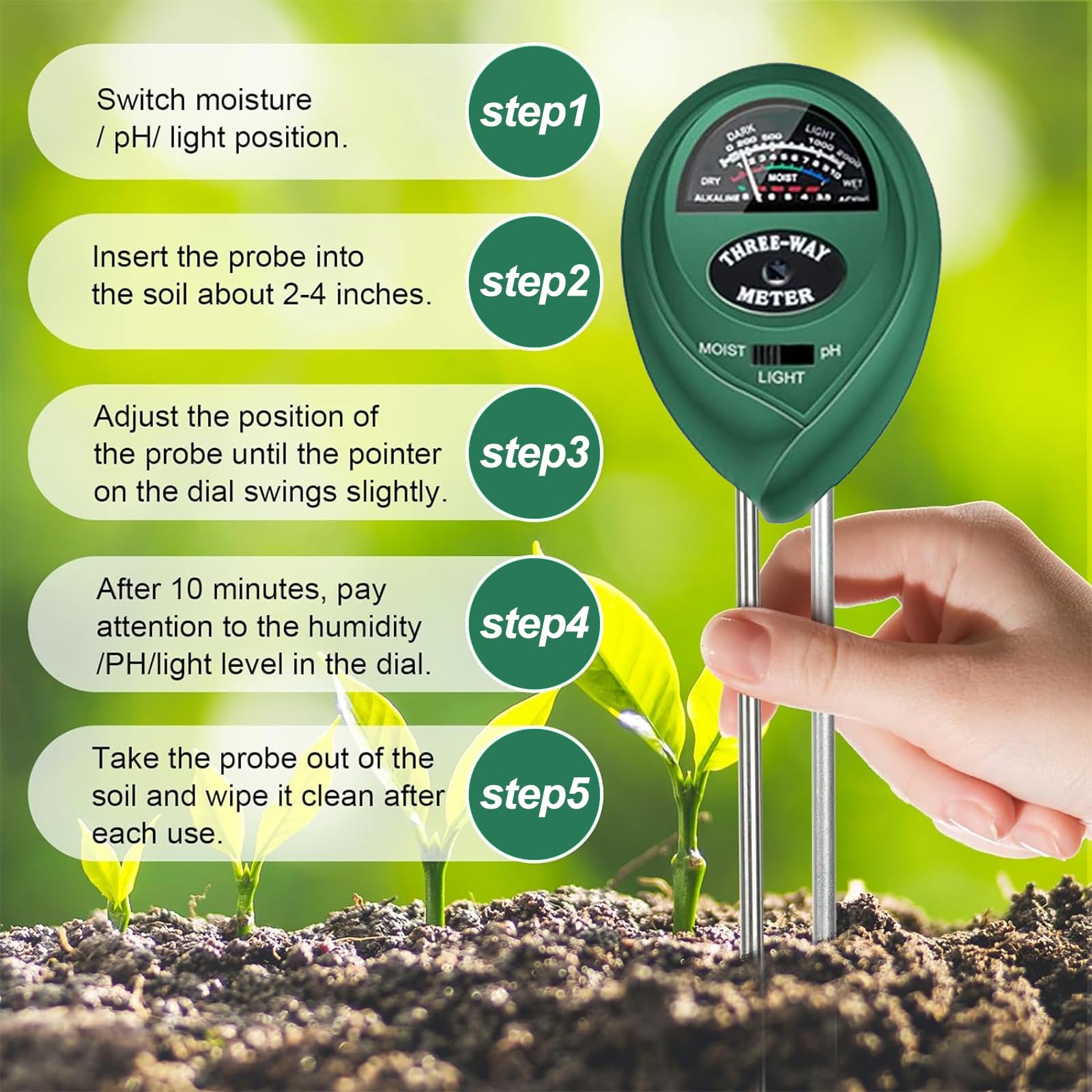 Indoor/outdoor pair: Maxsolve 2-pack lets you compare multiple pots.