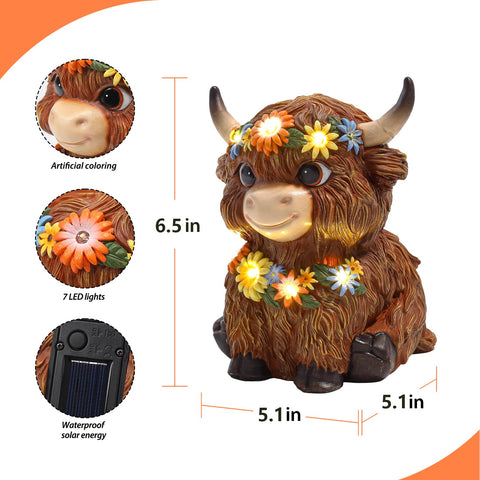 MAXTHOT garden decor suitable for lawn porch and balcony displays