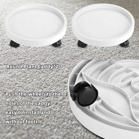 Maxurry indoor-outdoor mover keeps pots mobile.