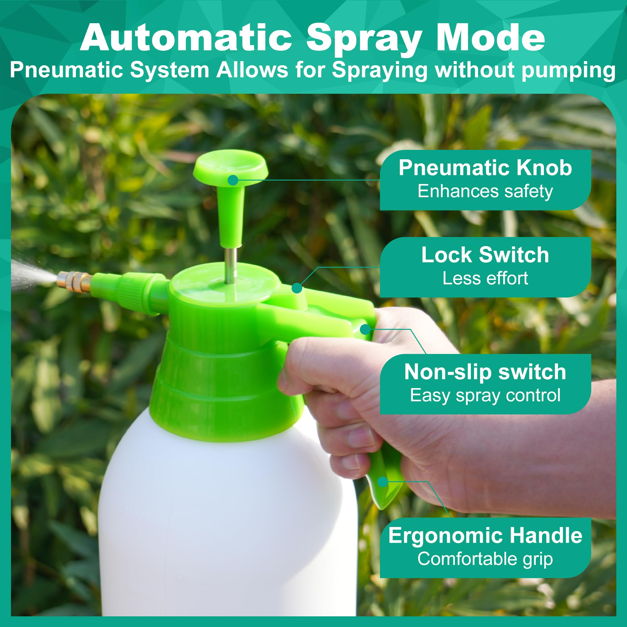 MaxWorks poly-tank-durability stands up to frequent use in home and garden.