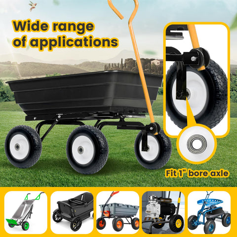 MAXXHAUL 50924 12-inch diameter with 3-1/4-inch width and 1-inch bore.