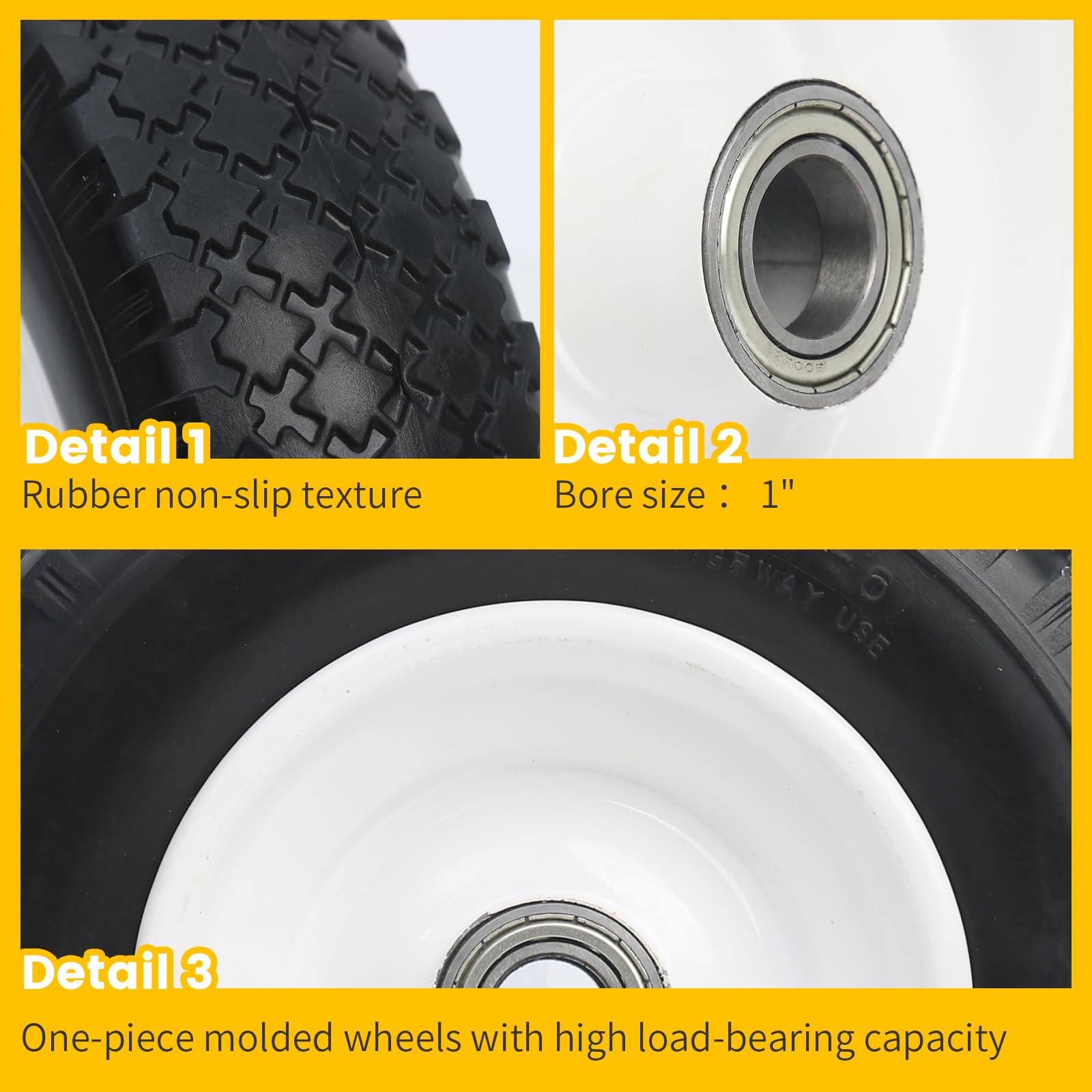 MAXXHAUL 50924 supports up to 330 lbs per tire.