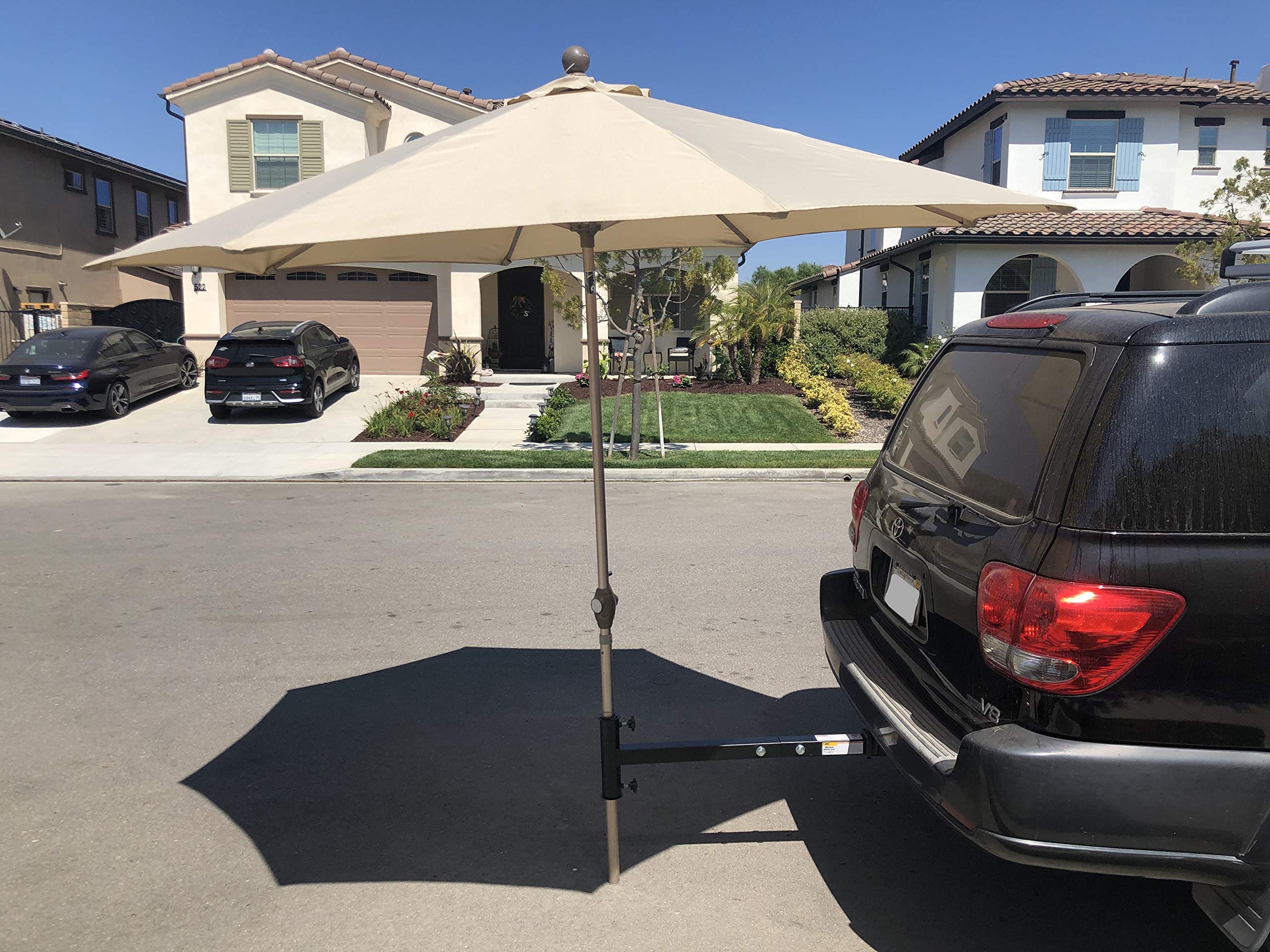 MAXXHAUL compatible with tailgating and camping setups for shade on the go.