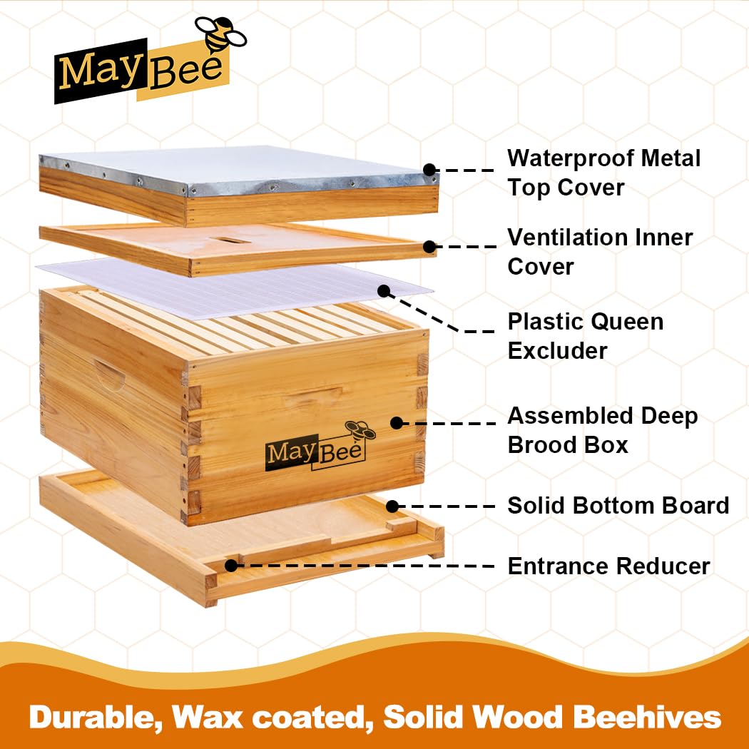MayBee bee suit and gloves set for safe inspections
