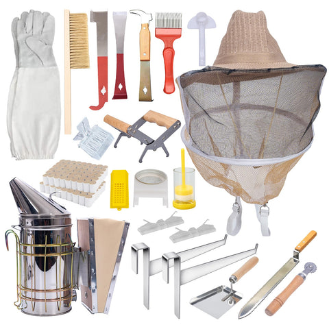 MayBee Beehive Starter Kit top cover offers reliable weather protection during inspections.