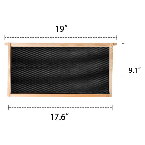 MayBee pinewood frames with polished edges for smooth handling.