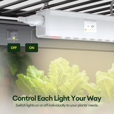 Maygrove T5 is ideal for indoor greenhouse shelves and seed starting.