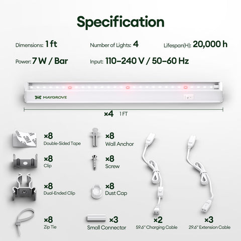Maygrove T5 ideal for seed starting and greenhouse use