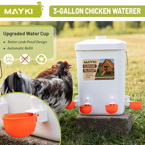 MAYKI four-in-one mounting system offers versatile coop installation