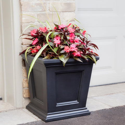 Mayne Fairfield planter backed by a 15-year residential warranty