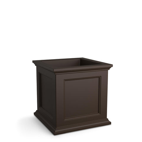 Mayne Fairfield 20-inch planter enhances curb appeal with durability