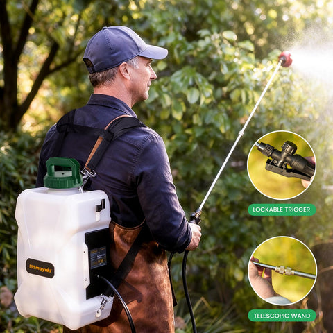 Mayoki adjustable pressure control for precise spraying